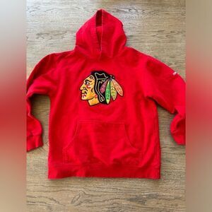 Blackhawks hoodie. Size medium. Kids. Chicago! Reebok